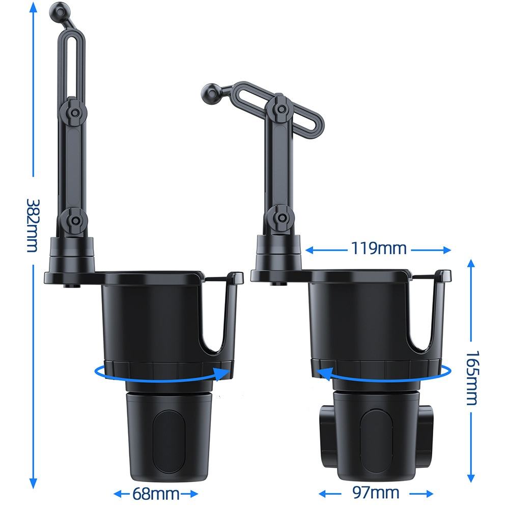 Jetour T2 Cup Holder - Shenzhen Neosail Technology Co., Ltd. | 2-in-1 Car Phone Beverage Holder