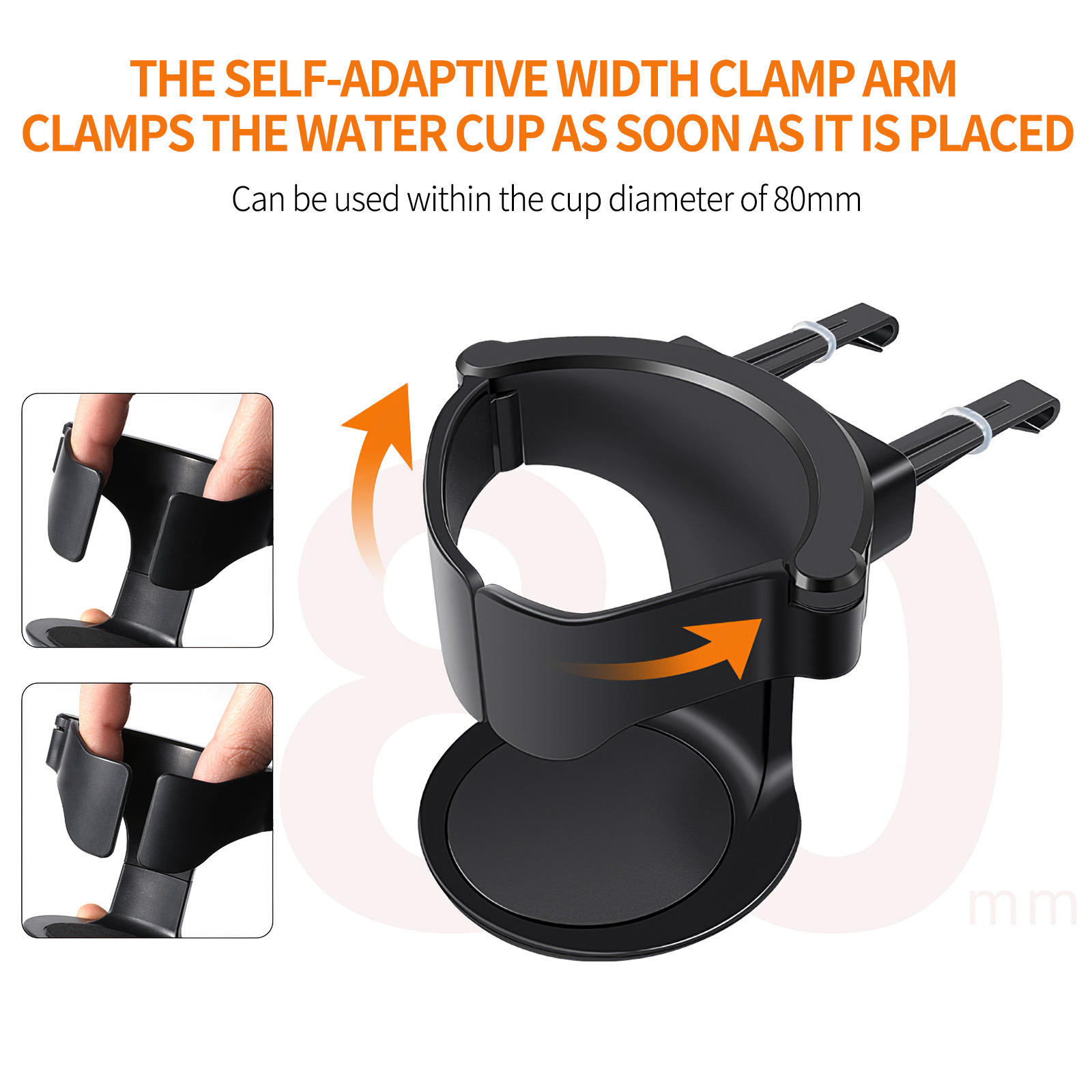Universal Car Air Vent Cup Holder - Adjustable Drink Holder for BMW E36 All Cars | NEOSAIL